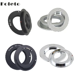 Foleto M42 Lens Adapter AF Confirming Ring to for canon M42-EOS Mount With 3.0 Chip 500D 600D 40d 50D 60D 5D2  Black Silver