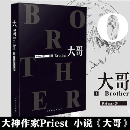 2 Books Priest Brother Chinese Novel Youth literature and animation Novel Fiction Official Book