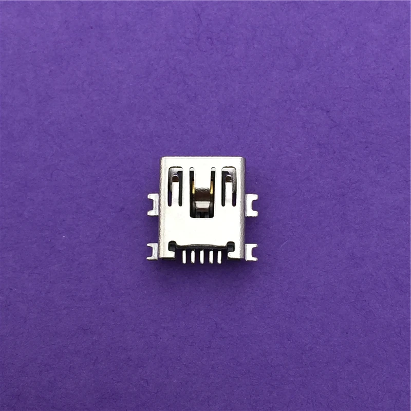 10 teile/los G36 Mini USB 5pin Buchse Stecker 4 fuß für Schwanz Lade Handy Daten Interface