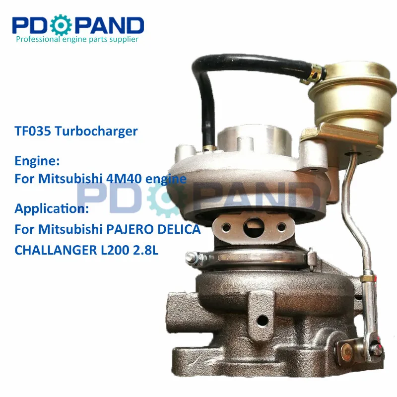 TF035 auto supercharger turbolador compressor for Mitsubishi 4M40CK engine 2835cc 49135-03500 49135-03320