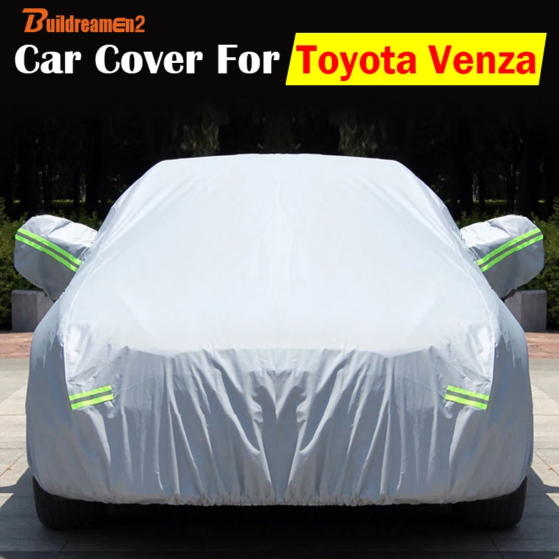 

Buildreamen2 SUV Cover Auto UV Anti Scratch Snow Rain Sun Shade Resistant Dust Proof Car Cover Waterproof Fit For Toyota Venza