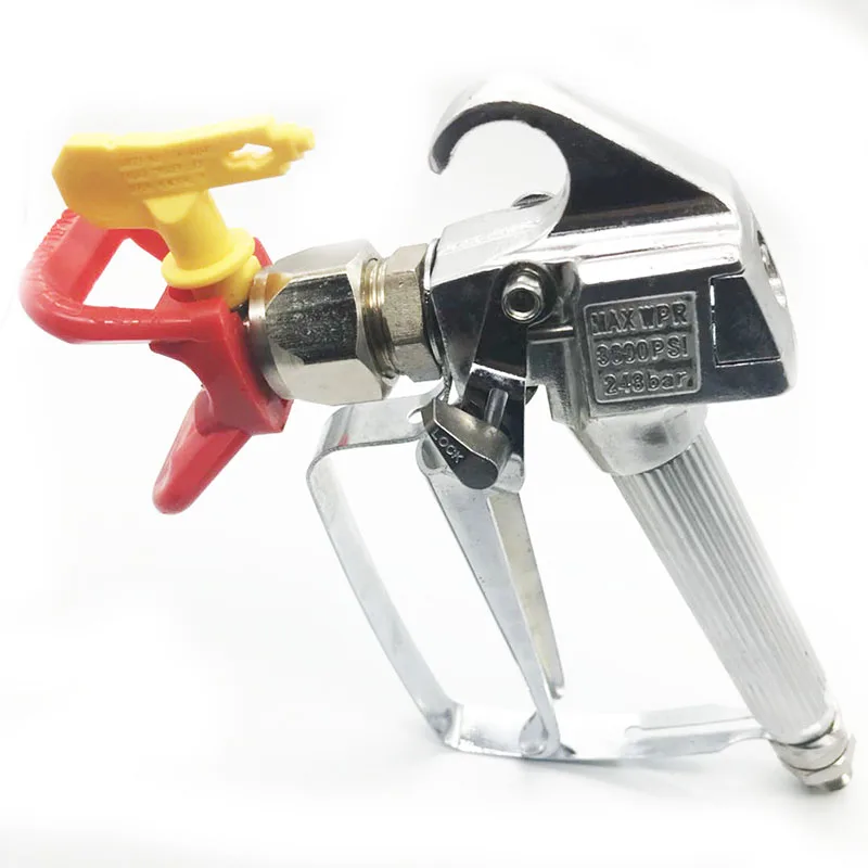 1PC High Quality Pressure 3600PSI Airless Spraying Gun Machine Paint No Gas Guard New Arrival