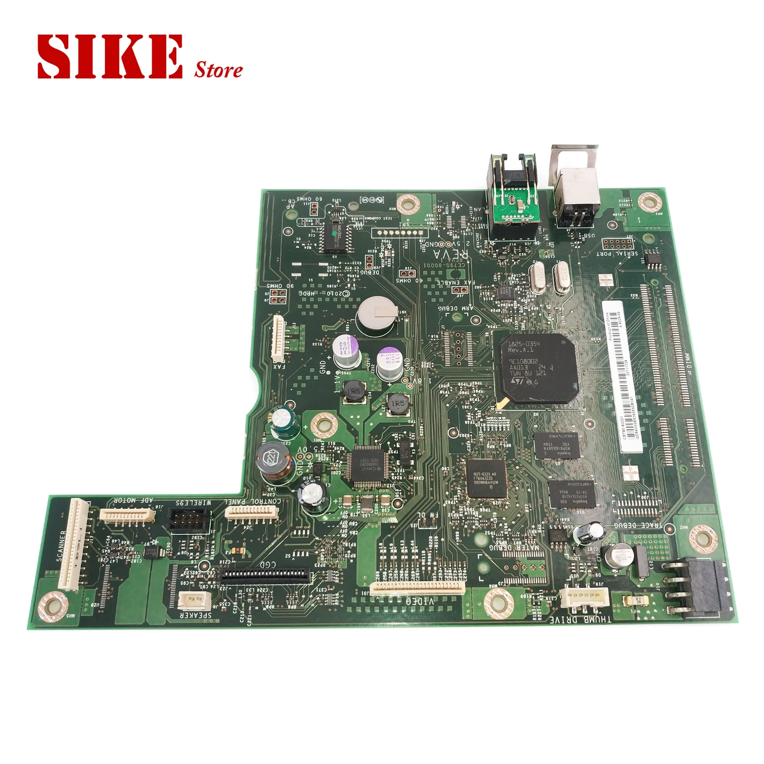 

CE790-60001 Logic Main Board Use For HP CM1415fn CM1415fnw CM 1415 1415fn 1415fnw Formatter Board Mainboard