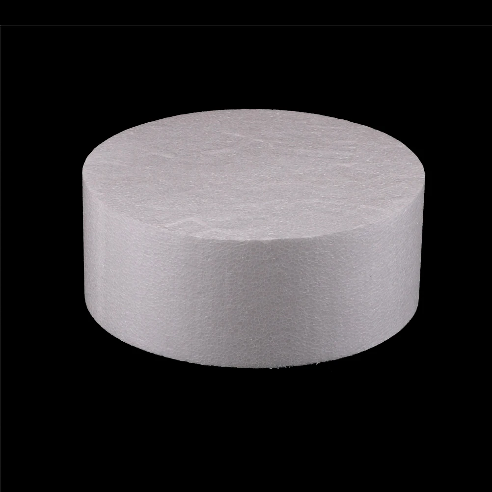 4/6/8/10 inch Round Styrofoam Foam Cake Dummy Sugarcraft Flower Decor Patrice Model New