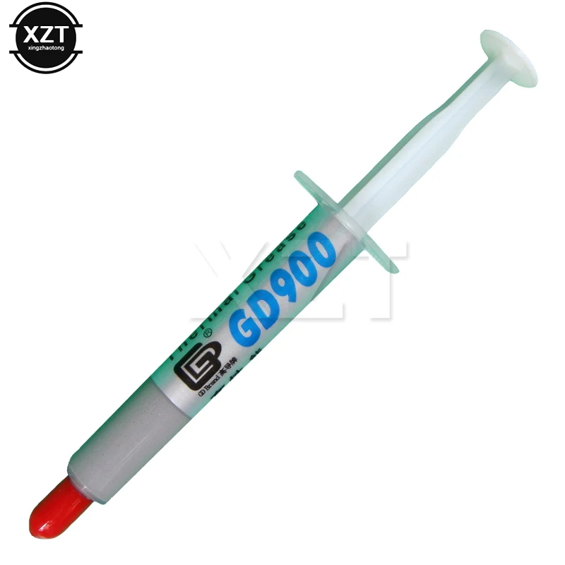 5PCS/LOT GD900 Thermal Conductive Grease Paste Silicone Plaster Heat Sink Compound High Performance Gray 3g for Processor