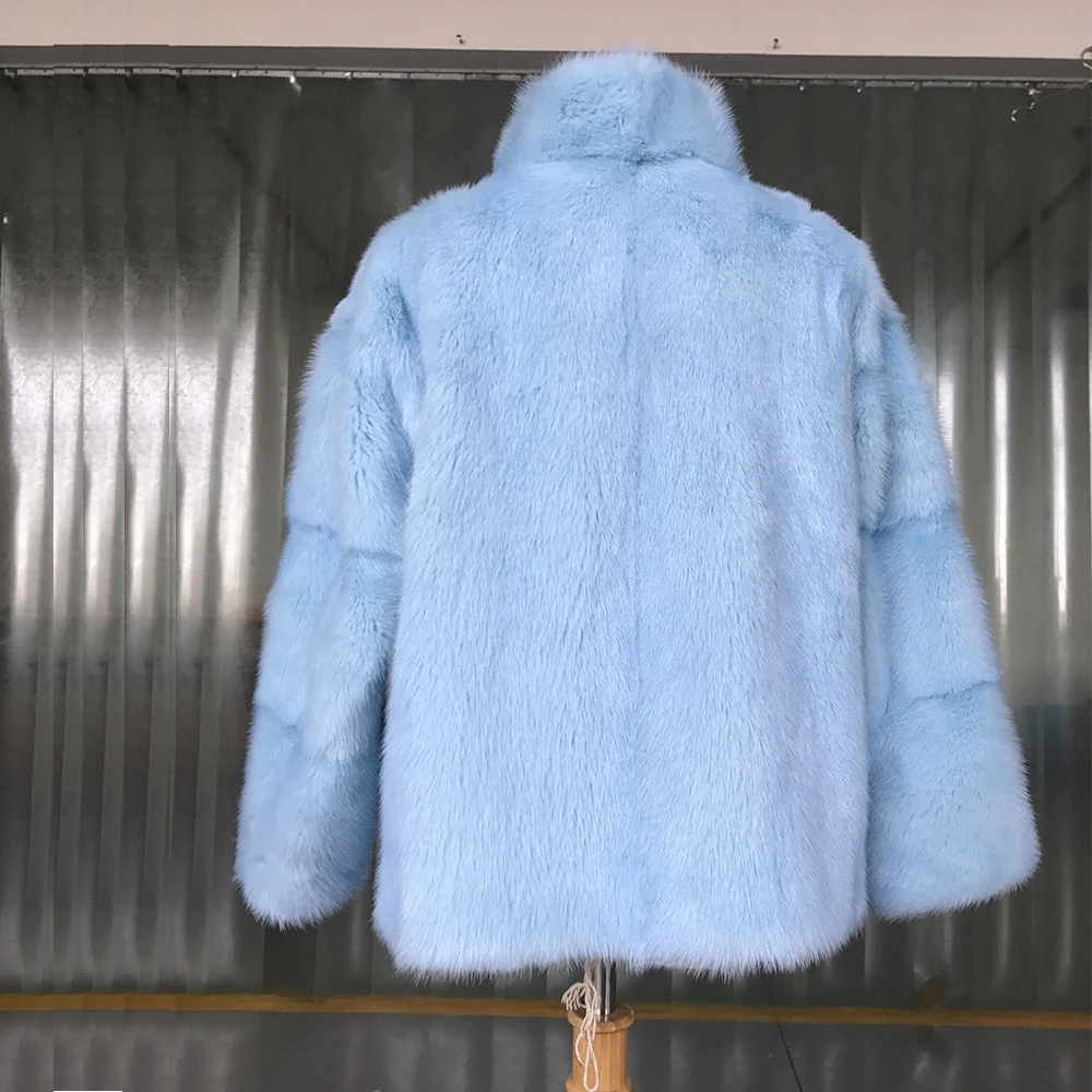 Casaco de pele de vison de luxo inverno feminino parka com pele natural curto casaco de vison pele cheia genuína vison casacos de pele da mulher