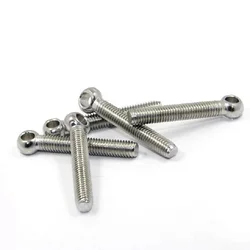 10pcs/lot DIN444 Stainless steel eye bolt wing hinge screw articulated anchor M8 M10 M12 *25/30/35/40/50/60/70/80/90/100/110/120