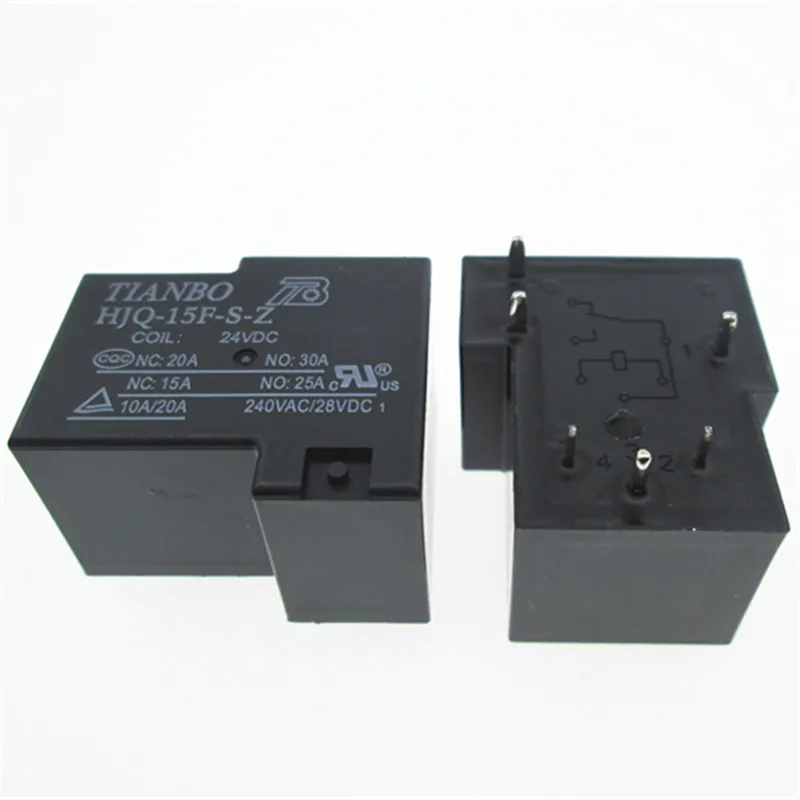 

HOT NEW 24V relay HJQ-15F-S-Z-24VDC HJQ-15F-S-Z 24VDC HJQ15FSZ 24VDC DC24V 24V 20A 240VAC DIP6