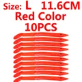 Rojo L 10 piezas