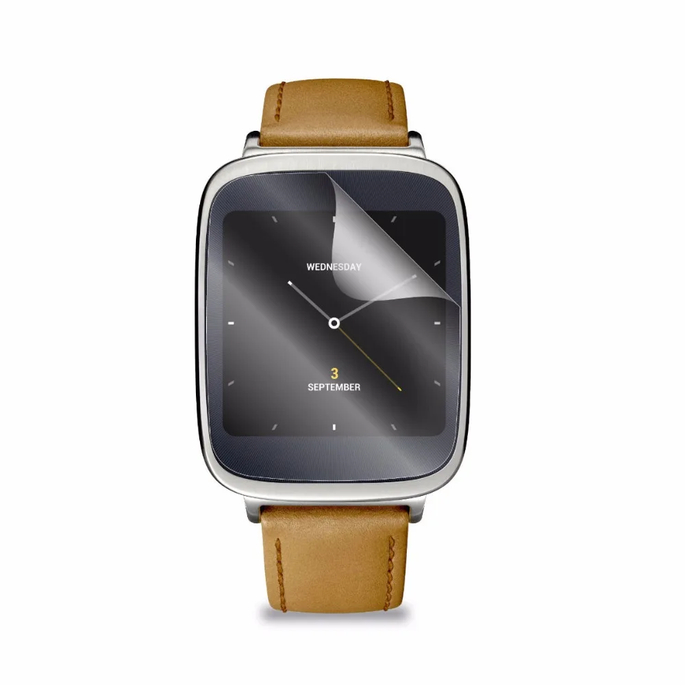 3* Clear LCD Anti-Scratch Shield Film Screen Protector For Asus ZenWatch 1.63'' Smart Watch Accessories