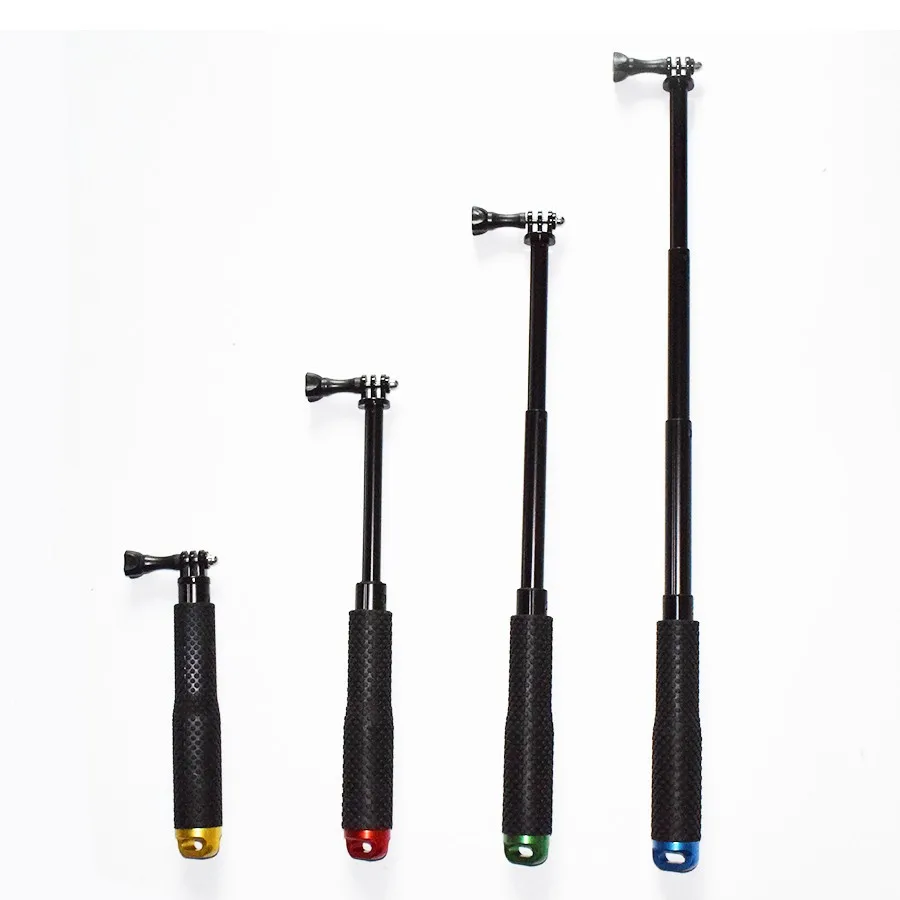 Monopié de mano impermeable + Adaptador convertidor para cámara Gopro Hero 1129754, SJCAM SJ5000, SJ6/8/9, Xiaomi Yi 4K, Mijia C30, EKEN H9