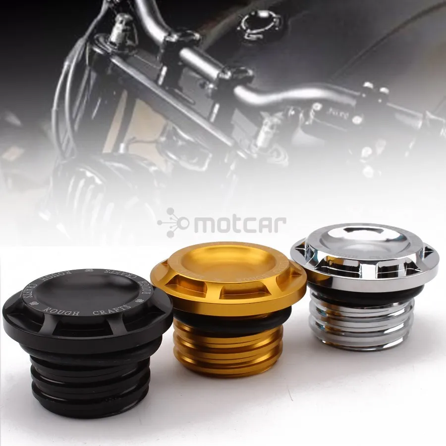 Motorcycle Fuel Gas Tank Decorative Oil Cap Fit for Harley Davidson Sportster XL 1200 883 X48 Dyna Softail Touring FLHR