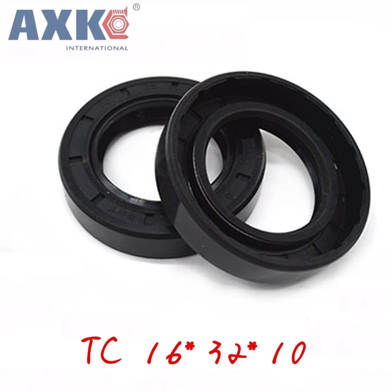 20pcs/NBR Shaft Oil Seal TC-16*32*10 Rubber Covered Double Lip With Garter Spring/consumer product