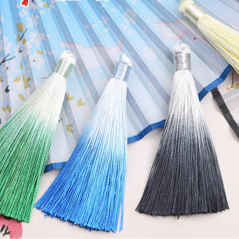 5PCS Multicolor Polyester Decorative Tassel Fringe DIY Craft Supplies Curtain Garment Sewing Accessories Jewelry Making Pendant