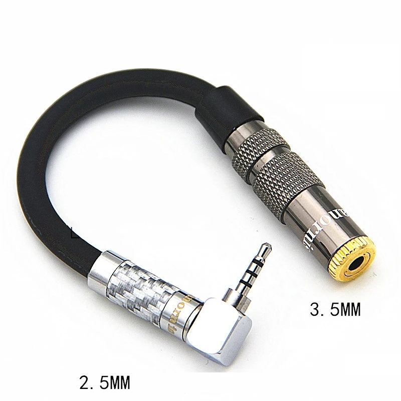 HIFI 2.5mm Balance Audio Cable 2.5 to 3.5mm 4.4mm 6.35mm 4 Pin XLR Female for Cayin AK240 Headphone Conversion