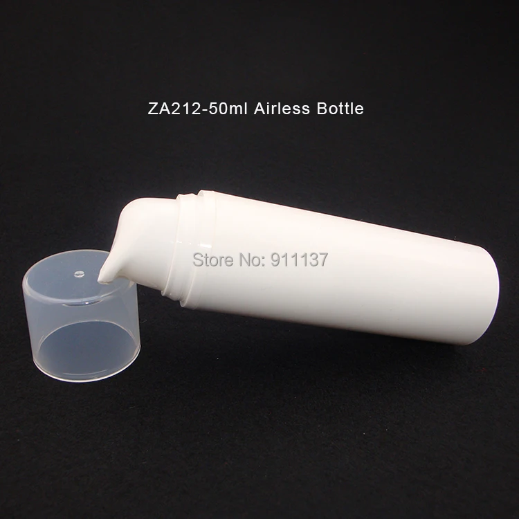 펌프, PP 50ml airless 병 50PCS 50ML 화장품 airless 병 도매, 액체에 대 한 빈 플라스틱 50ml airless 병