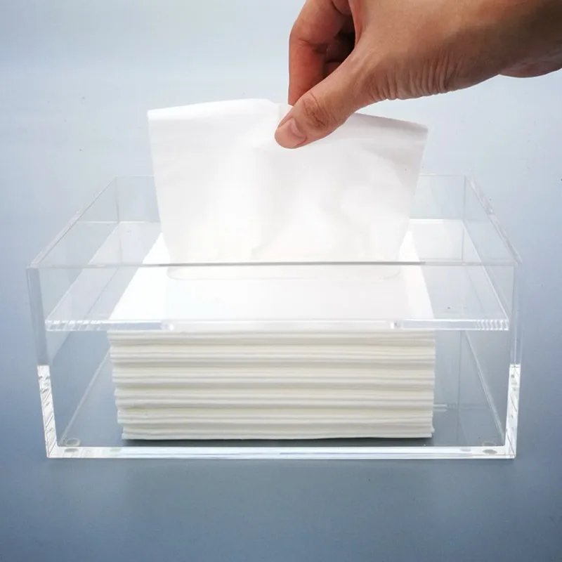 Why This Rectangular Acrylic Tissue Box Cover Is the Smartest Upgrade for Your Desk, Car, or Guest Bathroom