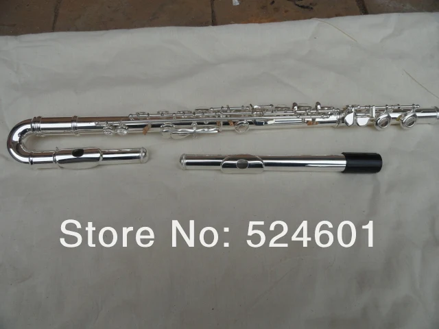 Professional Student Children's Symphonic Elbow E Key To Split The 16 Holes Closed Flute Surface Silver Plated Flute With Case