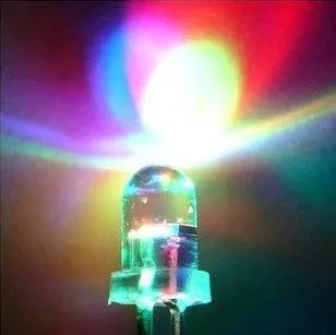 

5MM LED flashing colorful light-emitting diodes from alternating fast and slow flash