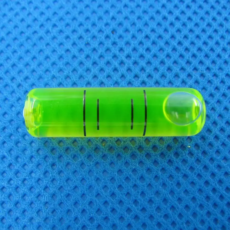 HACCURY 8*28mm 6'/2mm Liquid level Indicator Level bubble vials bubble spirit level