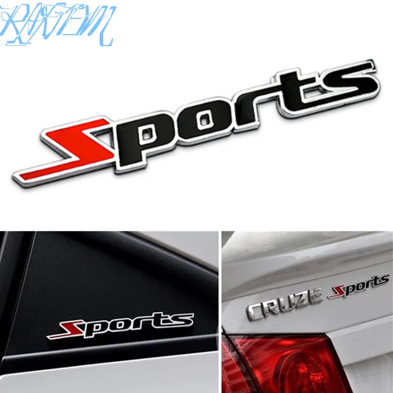 

1pcs Car Styling Sport Stickers For Land Rover LR4 LR3 LR2 Range Rover Evoque Defender Discovery Freelander Accessories