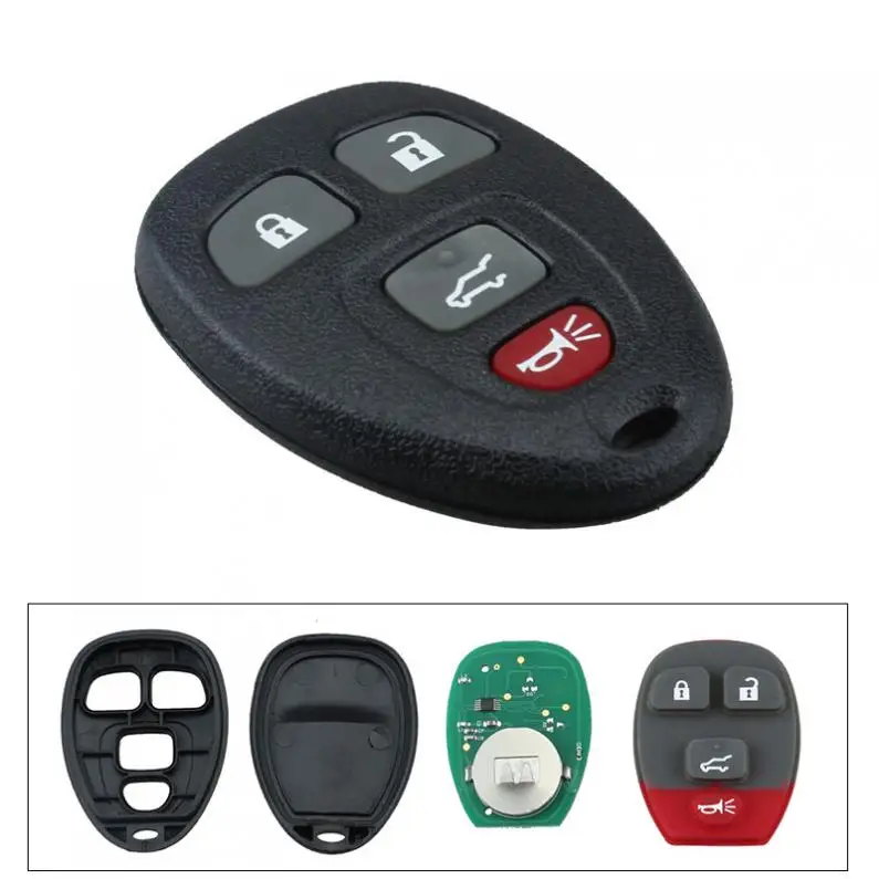 Télécommande de démarrage à 4 boutons, 315Hz, sans clé, pour voiture, émetteur, Clicker, alarme, pour Chevy, CMG, OUC60270 / 15913416