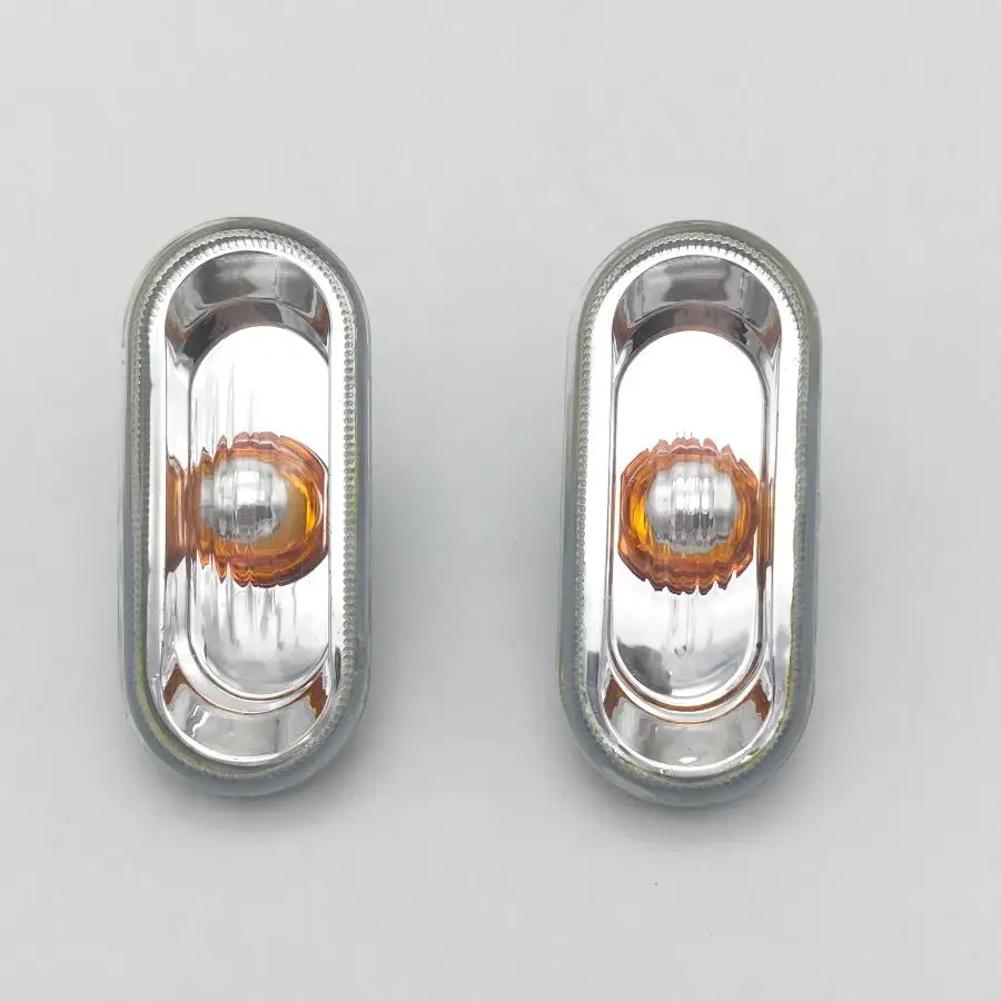 2pcs Side Light For VW Amarok 2012 2013 2014 2015 2016 2017 Car-Styling Marker Turn Signal Lamp Repeater Without Bulbs
