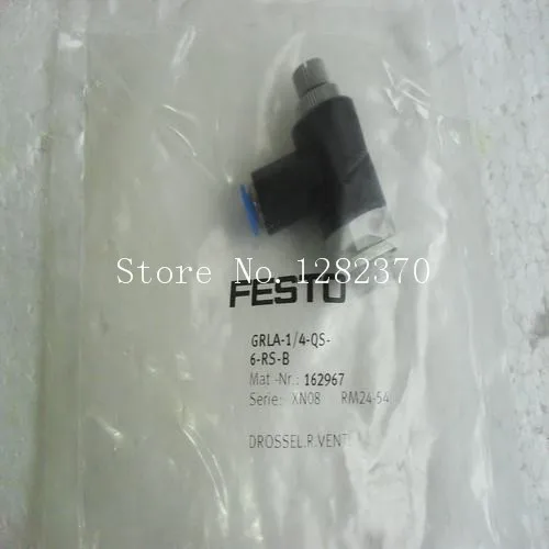 

[SA] New original special sales FESTO valve GRLA-1/4-QS-6-RS-B stock 162967 --5pcs/lot