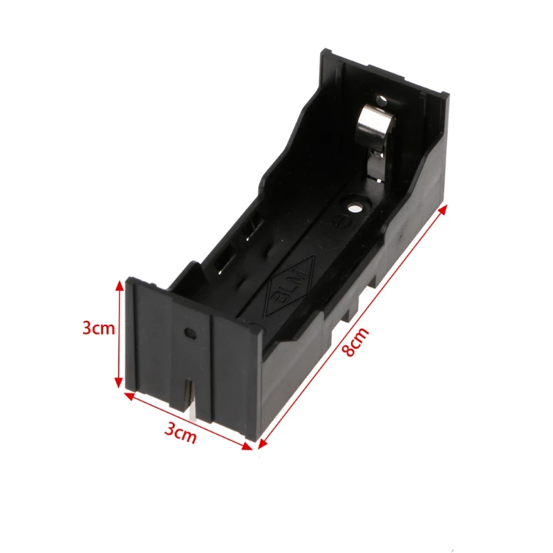 600pcs/lot MasterFire Single Slot 26650 Battery Holder Hard Pins Plastic Batteries Storage Box Cover Battery Power Bank Case