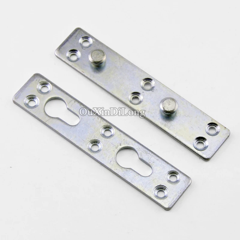 Wholesale 48PCS Furniture Bed Rail Hook Plate Bracket Fitting Connectors Bed Buckle Latches