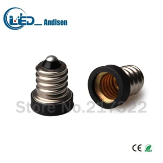 

E12 TO E10 adapter Conversion socket High quality material fireproof material E12 socket adapter Lamp holder