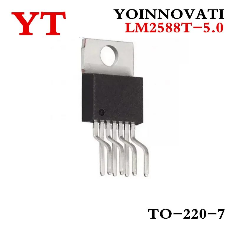  1PCS/lot LM2588T-5.0 IC REG MULTI CONFIG 5V TO220-7 2588 LM2588T LM2588