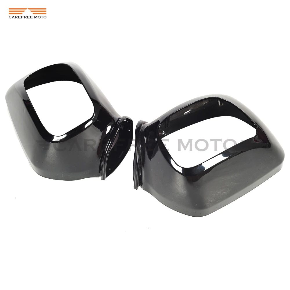 Left & Right Black Motorcycle Rear View Mirrors Cover case for Honda Goldwing GL 1800 F6B 2013 2014 2015