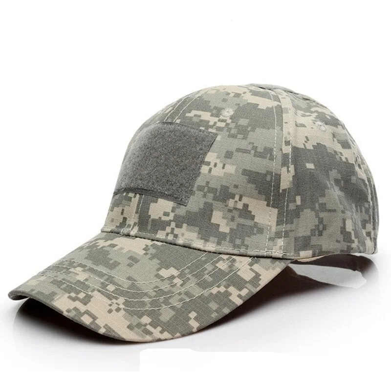 Bush Practice Camouflage Men's Adjustable Baseball Caps Outdoor Men's Camo Army ACU SWAT MARPAT Cotton Tactic Snapback Hats