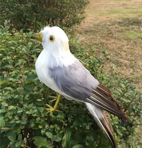 

Большой 30 см перья чайки Модель Пена и перья птица рукоделие, украшение для дома и сада подарок a2552