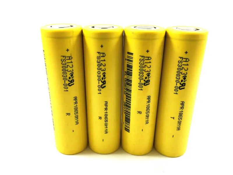 10 Buah Manufaktur untuk AS A123 APR18650M 18650 Baterai 3.2V 1100Mah 30C Baterai Lithium Fosfat Besi Isi Ulang