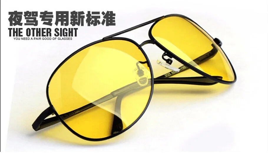 

Navigation Driver's TAC enhanced yellow night polarized Color polaroid polarised golf fishing UV 400 Men women sunglasses