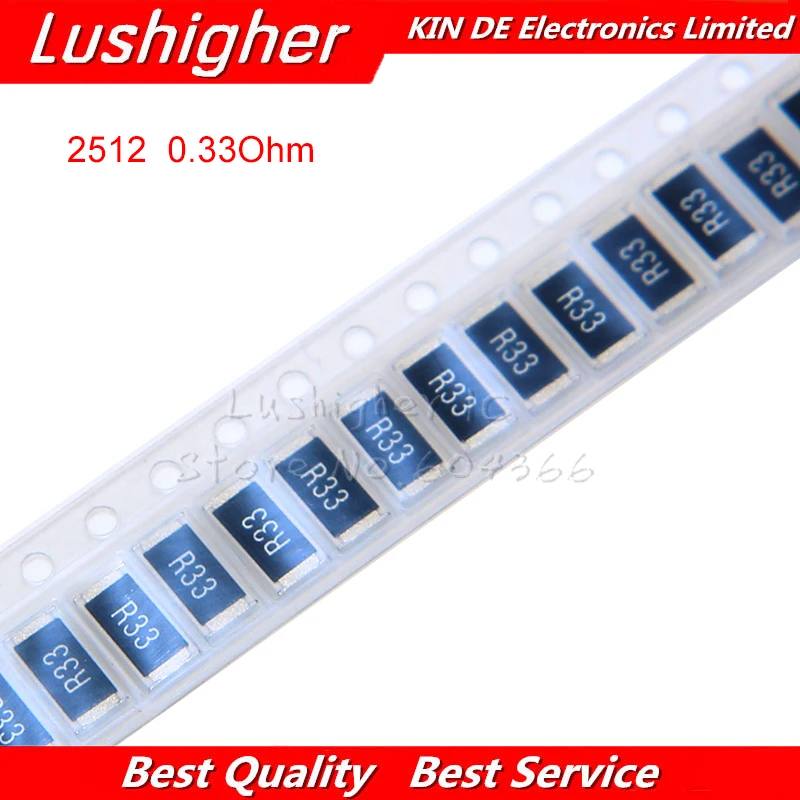 

50 шт. 2512 SMD резистор 1 Вт 1% R33 0,33 Ом