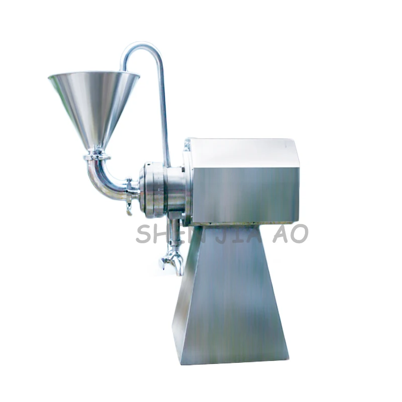 380V JM-W120 Horizontal colloid mill grinder stainless steel Food grinder,pulverization, emulsification, homogenization function