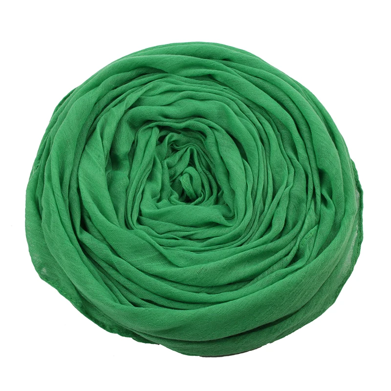 180*60cm Womens Scarves TieSet Linen Scarves with tassel Cape Shawl Ultra Luxury Muslim Hijab Muffler Scarf Candy Green scarves