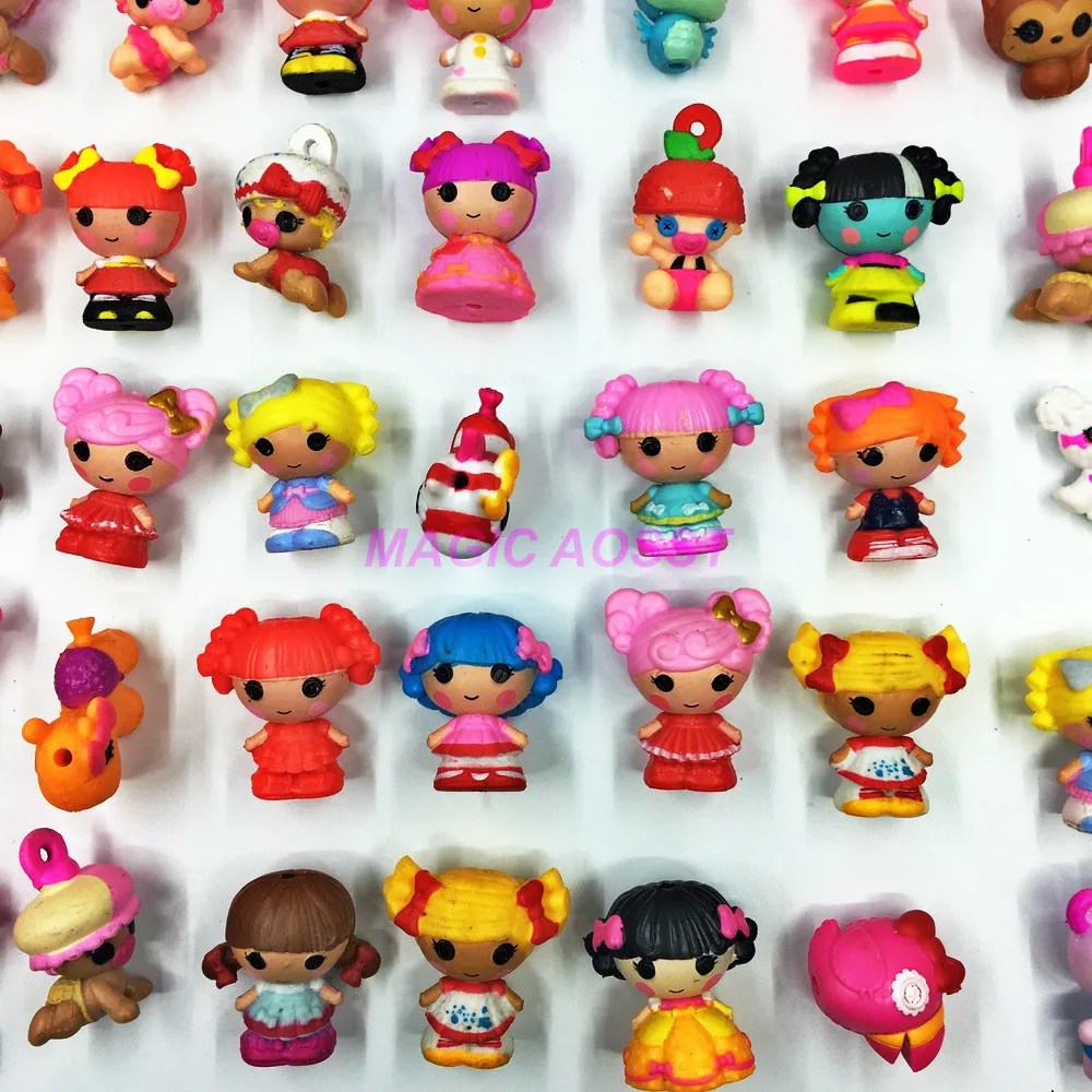 10Pc/20Pcs/set Original Lalaloopsy Mini-doll and Toy Accessories 2-4cm