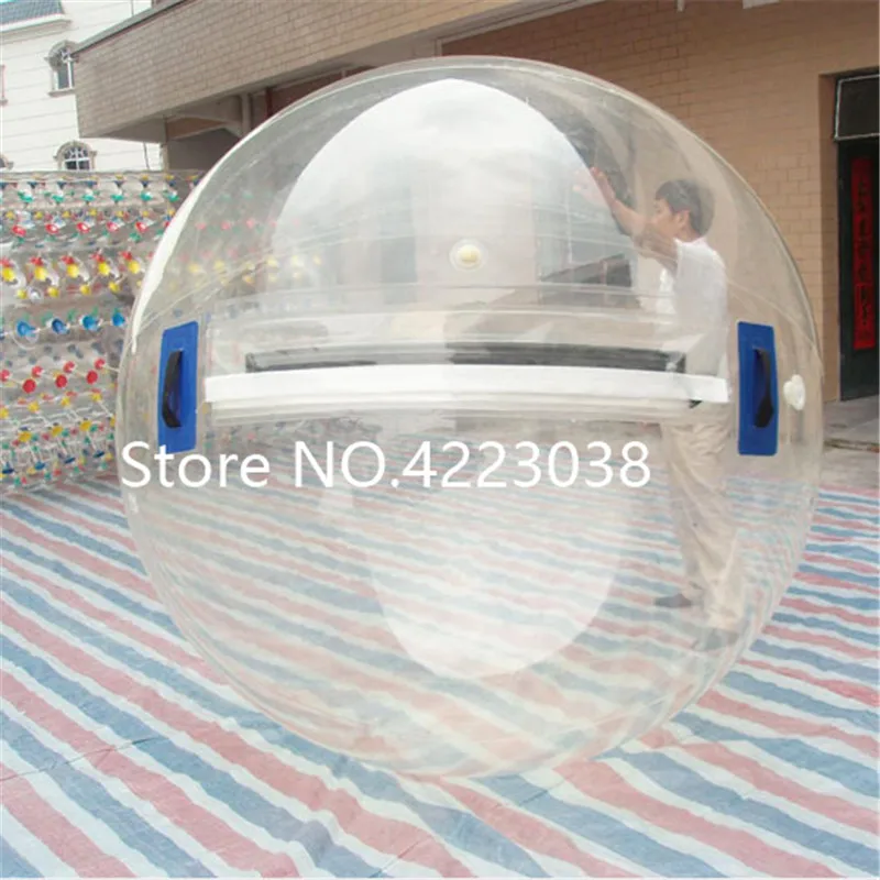 Envío gratis 2 M PVC 0,8 MM Zorb Zorbing pelota para caminar/pelota para caminar sobre el agua deportes y al aire libre