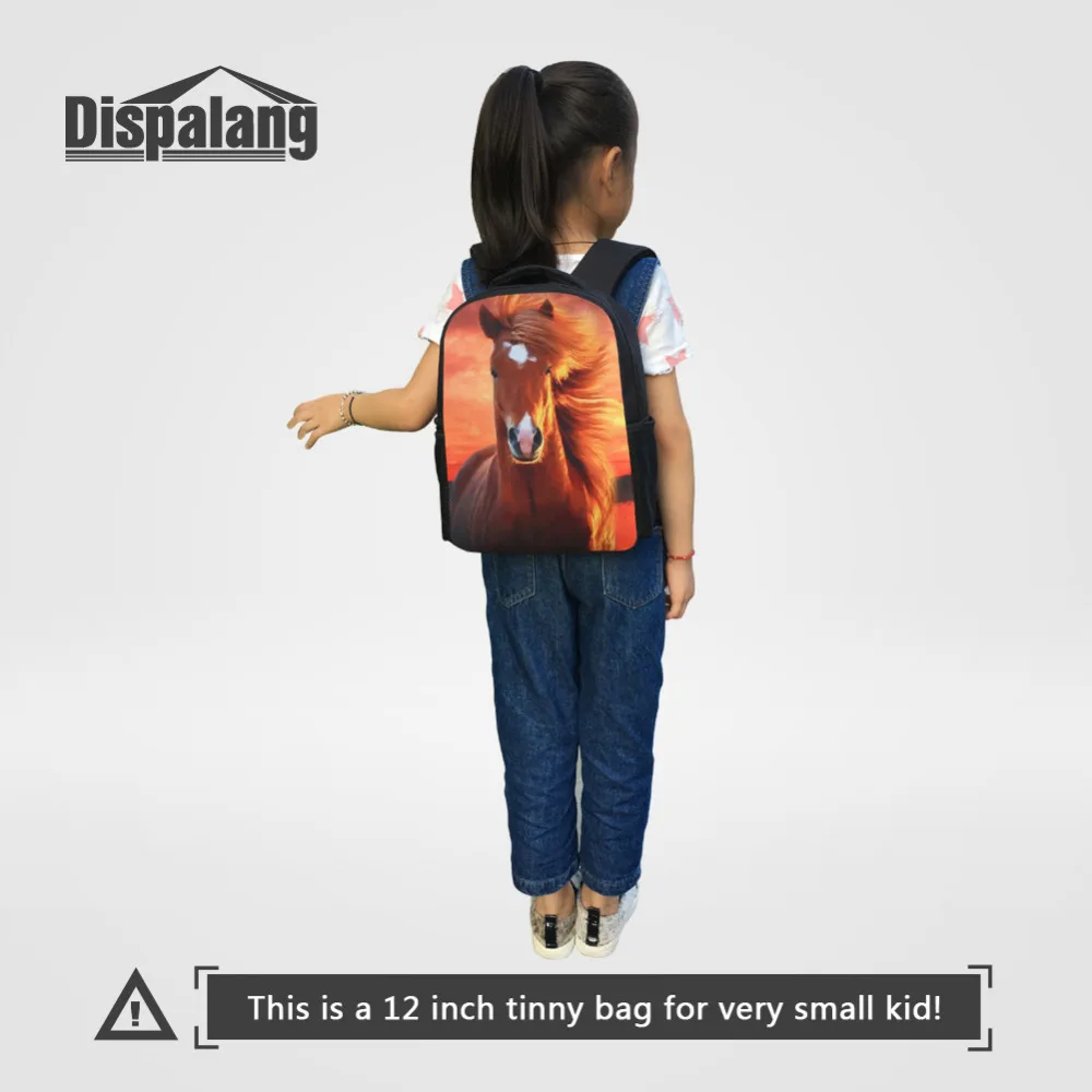 Dispalang 12 inch Trẻ Em Học Túi Ba Lô Mini cho Bé Gái Bóng In SCHOOLBAGS dành cho Mẫu Giáo Bé Trai Học Sinh Túi Sách