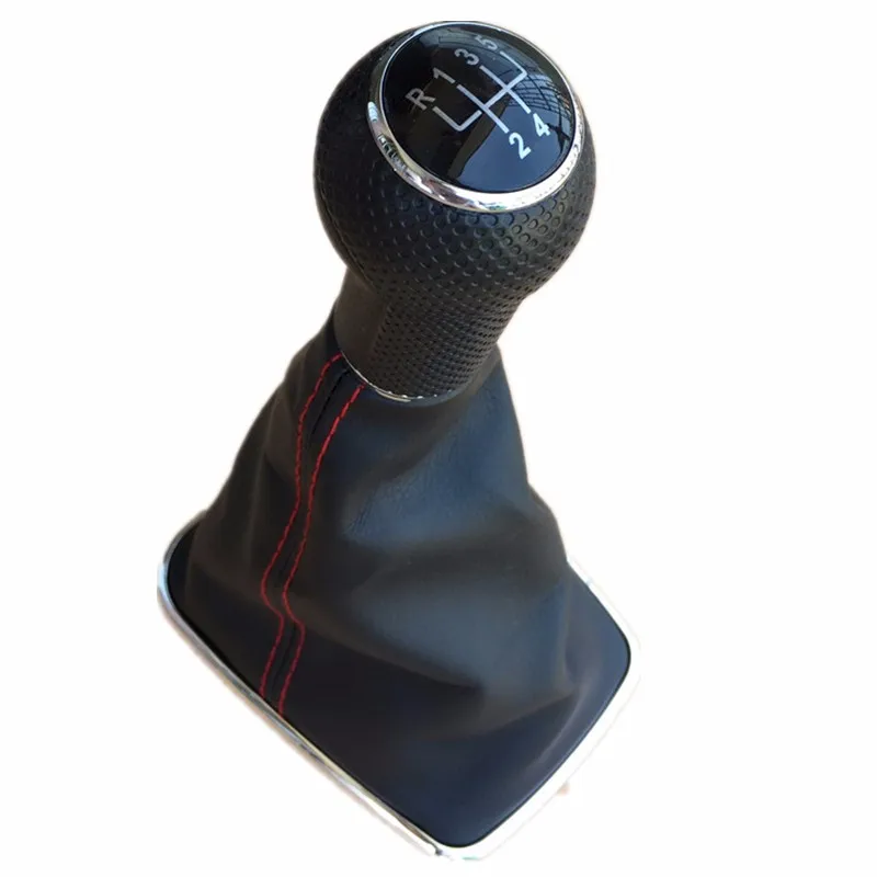 NEW 5 Speed 6 Speed Gear Shift Knob Gear knob Gear lever Artificial leather boot Trd Shift handball For VW Golf 4 Jetta Bora