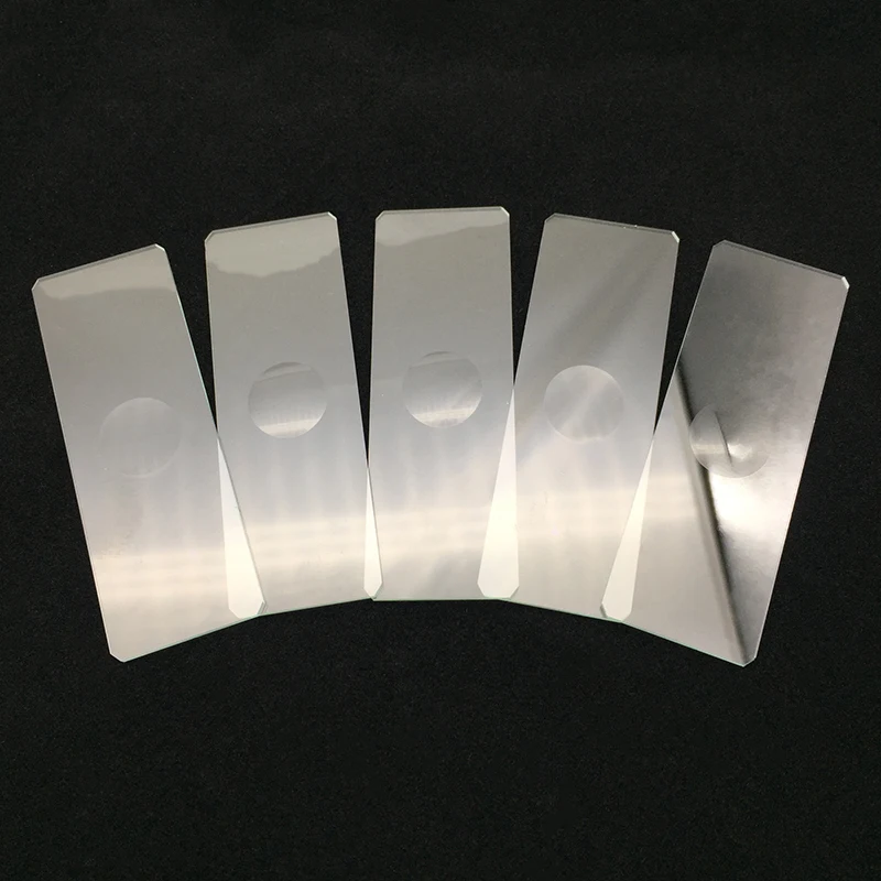 5 PCS Reusable Laboratorial Single Concave Microscope Blank Glass Slides 7103 Lab Consumables for Liquid Specimen Wholesale