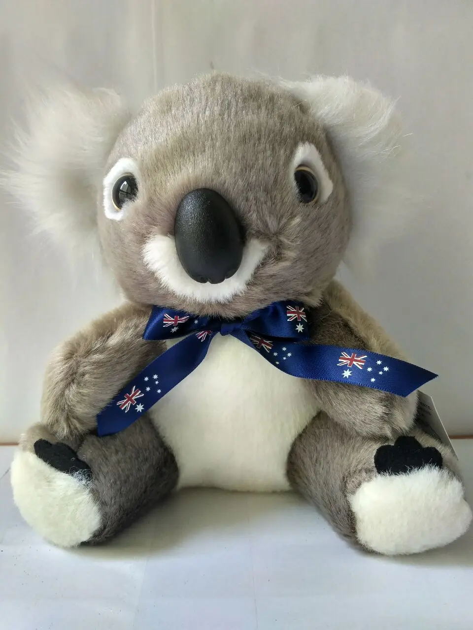 cute plush bow koala toy high quality koala doll gift about 21cm