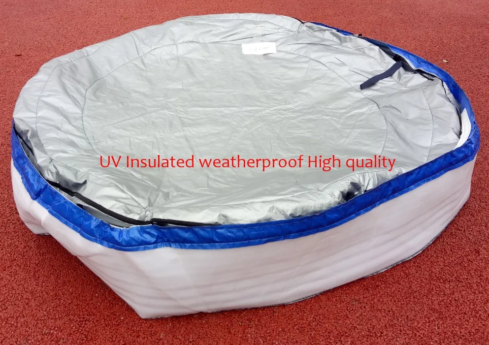 Norway spa Insulated UV Weatherproof Round hot tub spa cover bag 2.1m round