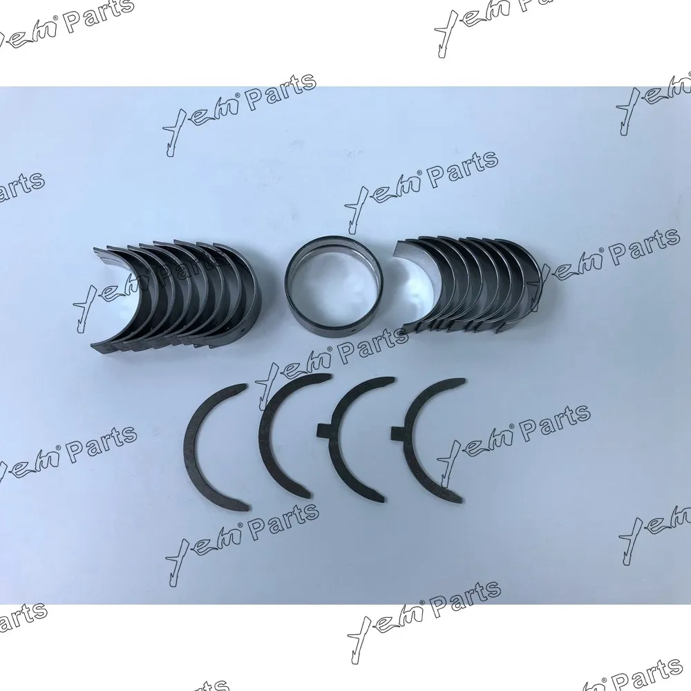 For Kubota engine V1903 Crankshaft bearing + con rod bearing + thrust washer