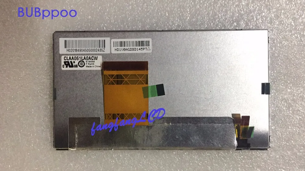 Original and New 6.1inch LCD screen CLAA061LA0ACW CLAA061LA0 CLAA061 for Car DVD free shipping