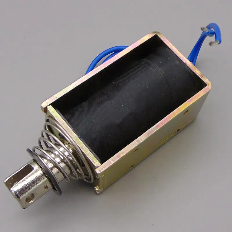 gangbei-1564B Wholesale DC 12V 24V 2.5A Force 55N travel 10mm Pull Type Linear Solenoid Electromagnet